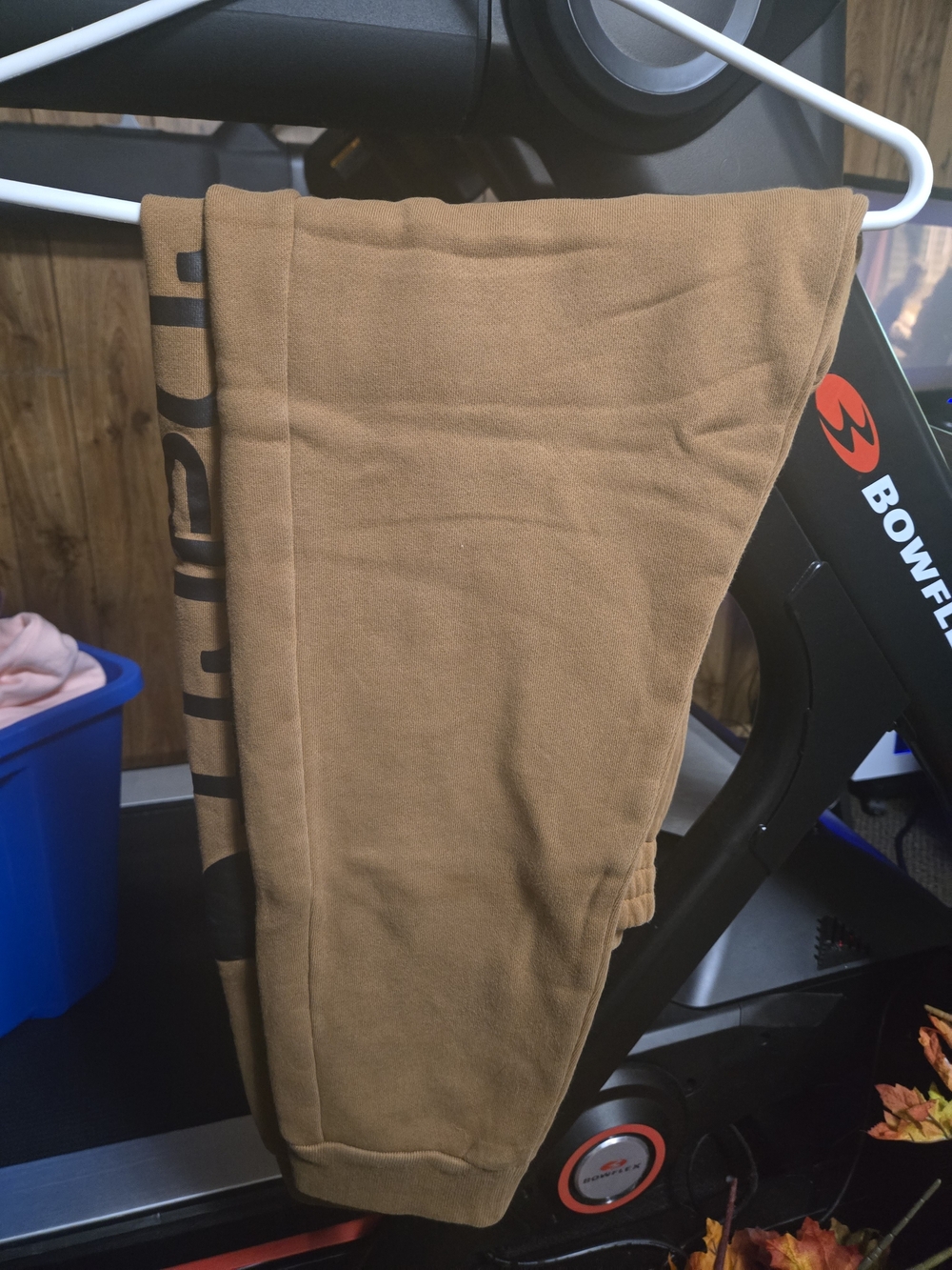 Carhartt Brown Kids Sweatpants with Side Logo